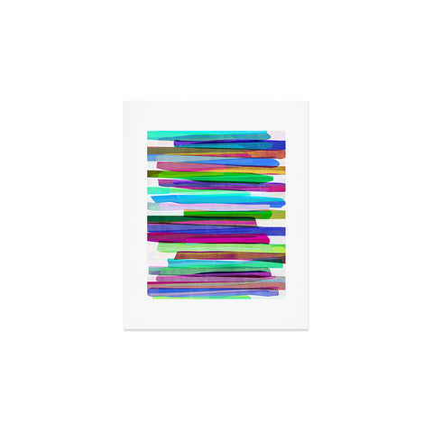 Mareike Boehmer Colorful Stripes 3 Art Print