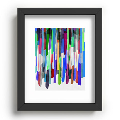 Mareike Boehmer Colorful Stripes 4 Z Recessed Framing Rectangle