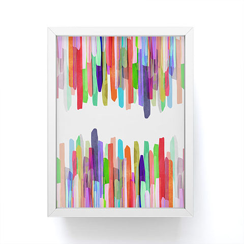 Mareike Boehmer Colorful Stripes 5 Framed Mini Art Print