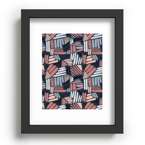 Mareike Boehmer Dots and Lines 1 Strokes Recessed Framing Rectangle