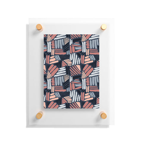 Mareike Boehmer Dots and Lines 1 Strokes Floating Acrylic Print