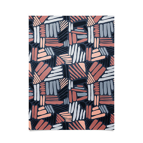 Mareike Boehmer Dots and Lines 1 Strokes Poster