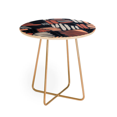 Mareike Boehmer Dots and Lines 1 Strokes Round Side Table