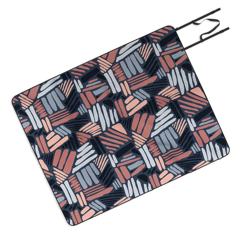 Mareike Boehmer Dots and Lines 1 Strokes Picnic Blanket
