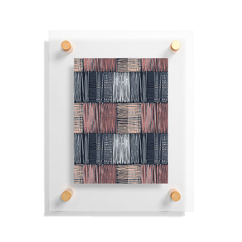 Mareike Boehmer Dots and Lines 2 Fine Lines Floating Acrylic Print