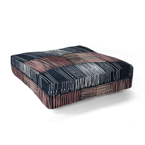 Mareike Boehmer Dots and Lines 2 Fine Lines Floor Pillow Square