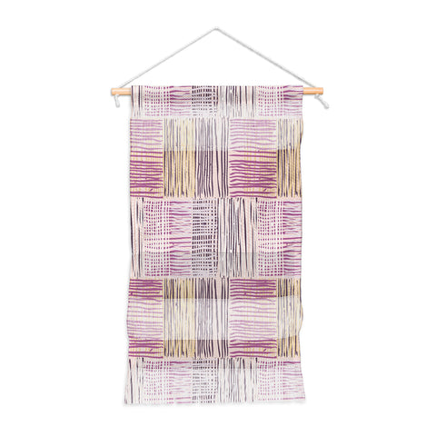 Mareike Boehmer Dots and Lines 2 Fine Lines Rose Wall Hanging Portrait