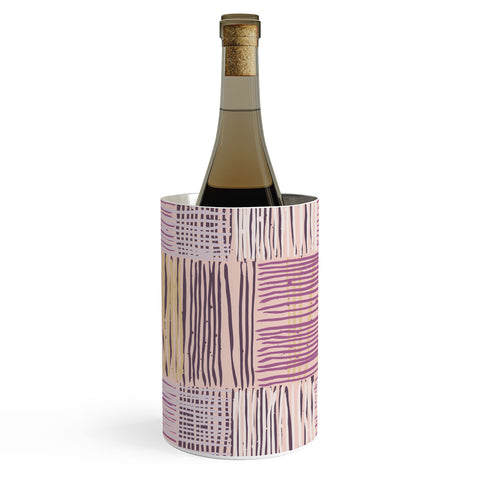 Mareike Boehmer Dots and Lines 2 Fine Lines Rose Wine Chiller