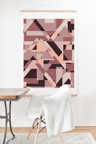 Mareike Boehmer Geometric Play Art Print And Hanger