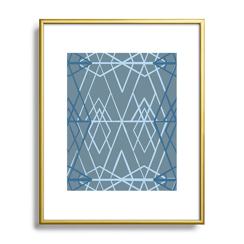 Mareike Boehmer Geometric Sketches 1 Metal Framed Art Print