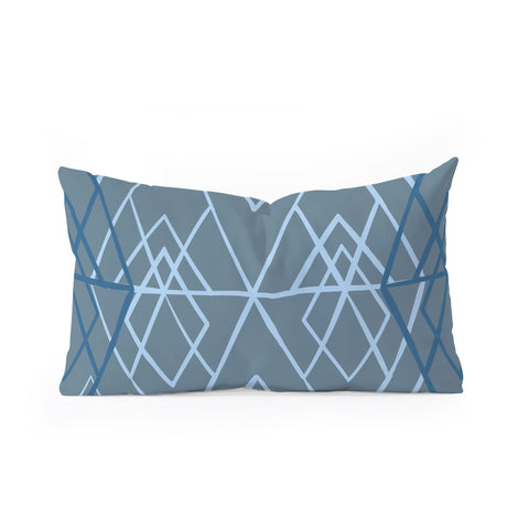 Mareike Boehmer Geometric Sketches 1 Oblong Throw Pillow