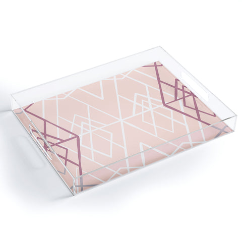 Mareike Boehmer Geometric Sketches 2 Acrylic Tray