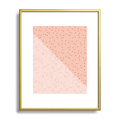 Mareike Boehmer Geometry Blocking 2 Metal Framed Art Print