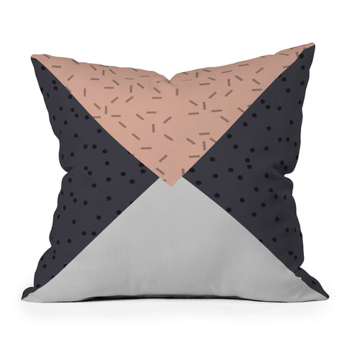 Mareike Boehmer Geometry Blocking 6 Throw Pillow
