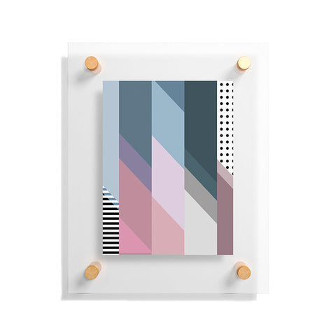 Mareike Boehmer Geometry Blocking 9 Floating Acrylic Print