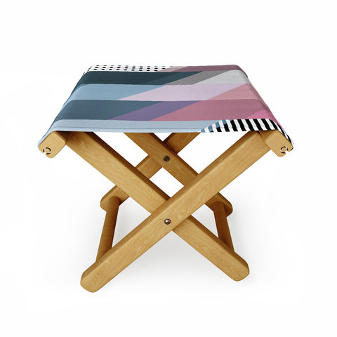 Mareike Boehmer Geometry Blocking 9 Folding Stool