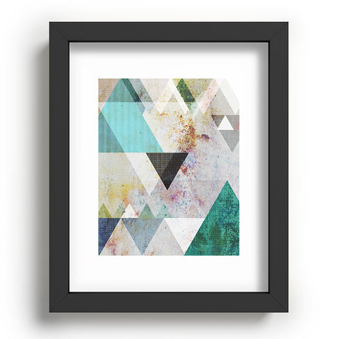 Mareike Boehmer Graphic 3 Blue Recessed Framing Rectangle