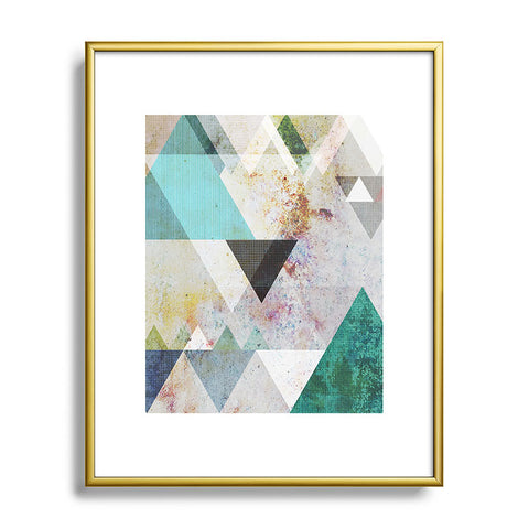 Mareike Boehmer Graphic 3 Blue Metal Framed Art Print