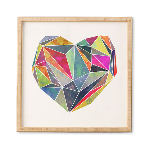 Mareike Boehmer Heart Graphic 5 X Framed Wall Art