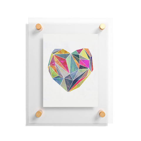 Mareike Boehmer Heart Graphic 5 X Floating Acrylic Print