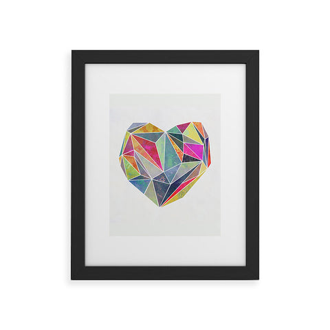 Mareike Boehmer Heart Graphic 5 X Framed Art Print