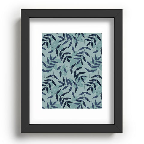 Mareike Boehmer Leaves Scattered 1 Recessed Framing Rectangle