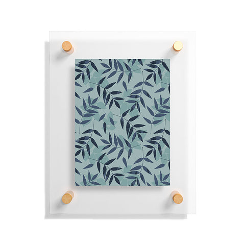 Mareike Boehmer Leaves Scattered 1 Floating Acrylic Print