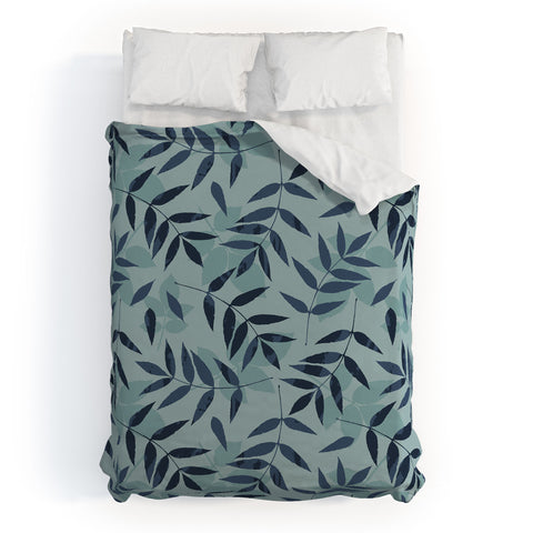 Mareike Boehmer Leaves Scattered 1 Duvet Cover