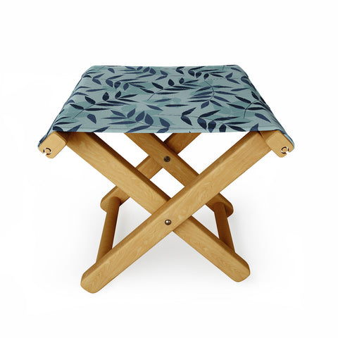 Mareike Boehmer Leaves Scattered 1 Folding Stool