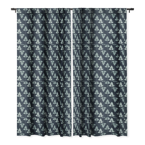 Mareike Boehmer Leaves Up and Down 1 Blackout Window Curtain