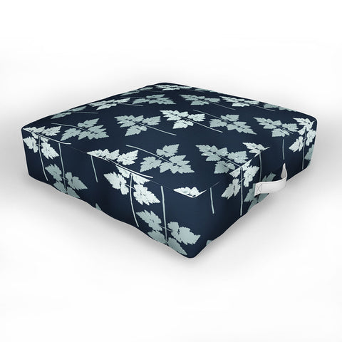 Mareike Boehmer Leaves Up and Down 1 Outdoor Floor Cushion