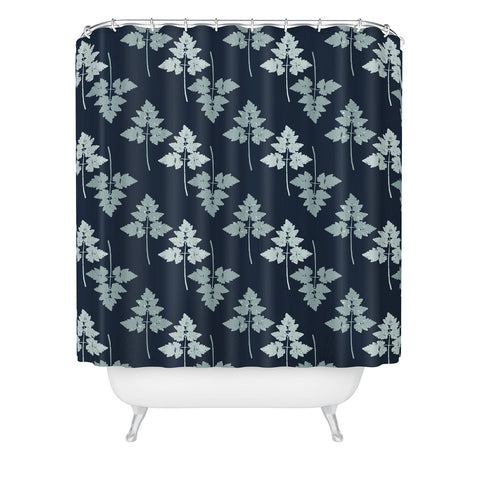 Mareike Boehmer Leaves Up and Down 1 Shower Curtain