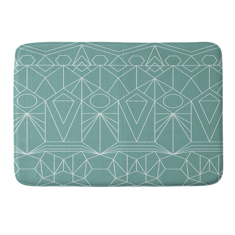 Mareike Boehmer My Favorite Pattern 10X Memory Foam Bath Mat