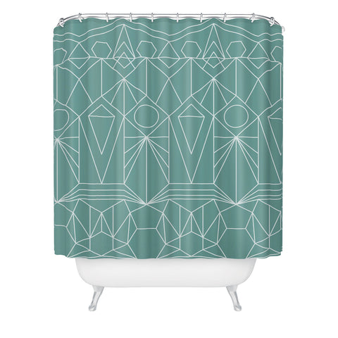 Mareike Boehmer My Favorite Pattern 10X Shower Curtain