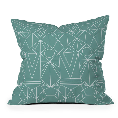 Mareike Boehmer My Favorite Pattern 10X Throw Pillow