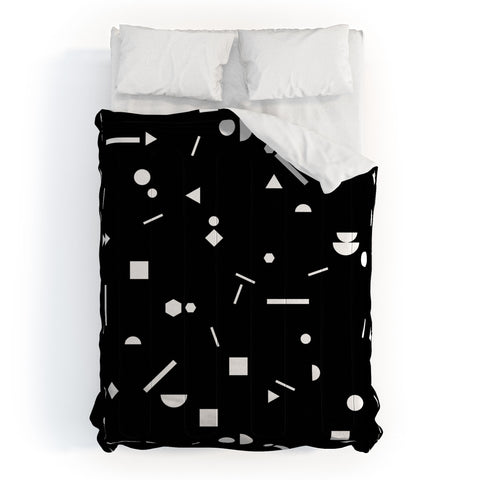 Mareike Boehmer My Favorite Pattern 3 black Comforter