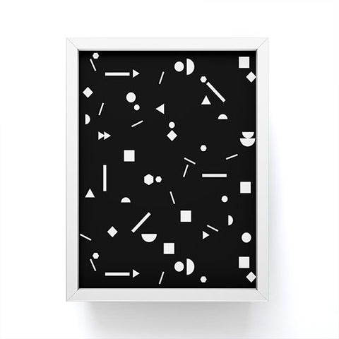 Mareike Boehmer My Favorite Pattern 3 black Framed Mini Art Print