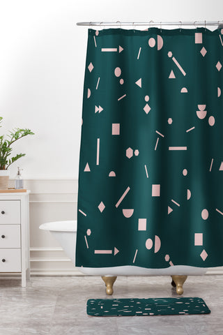 Mareike Boehmer My Favorite Pattern 4 Shower Curtain And Mat