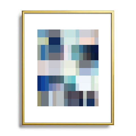 Mareike Boehmer Nordic Combination 30 Metal Framed Art Print