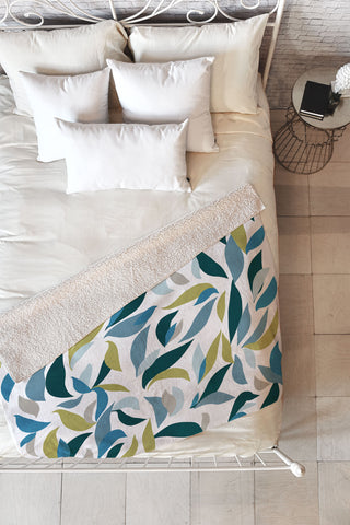 Mareike Boehmer Organic Pattern 1 Fleece Throw Blanket