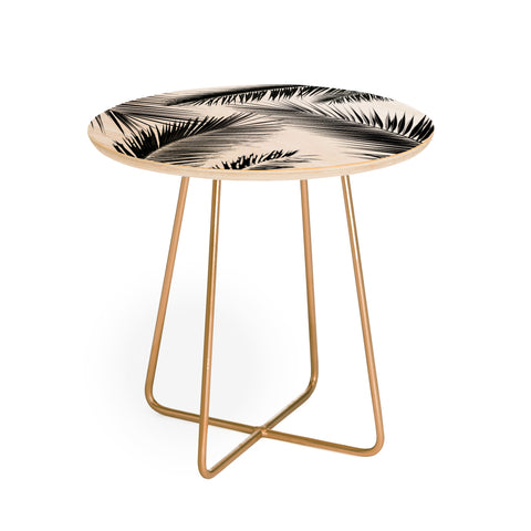 Mareike Boehmer Palm Leaves 10 Round Side Table