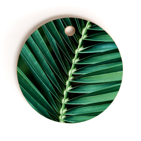 Mareike Boehmer Palm Leaves 14 Cutting Board Round