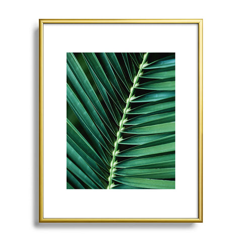 Mareike Boehmer Palm Leaves 14 Metal Framed Art Print