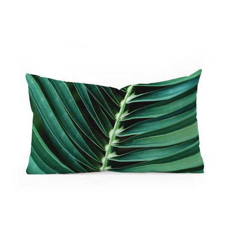 Mareike Boehmer Palm Leaves 14 Oblong Throw Pillow