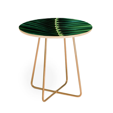 Mareike Boehmer Palm Leaves 14 Round Side Table