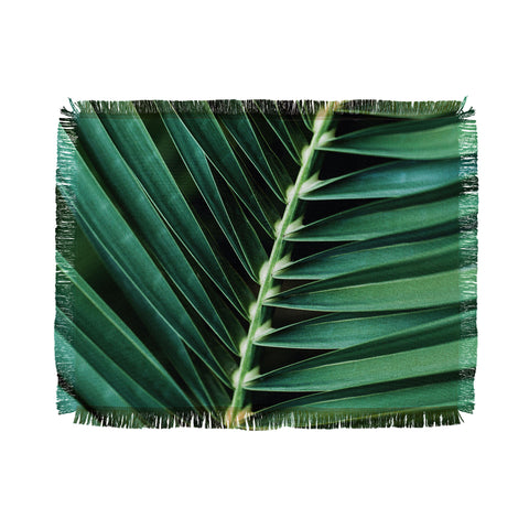 Mareike Boehmer Palm Leaves 14 Throw Blanket