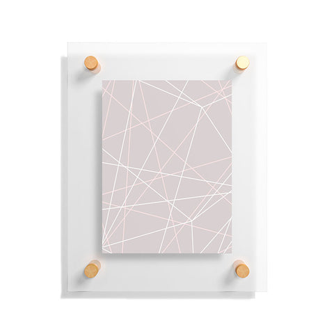 Mareike Boehmer Pastel Lines 1 Floating Acrylic Print