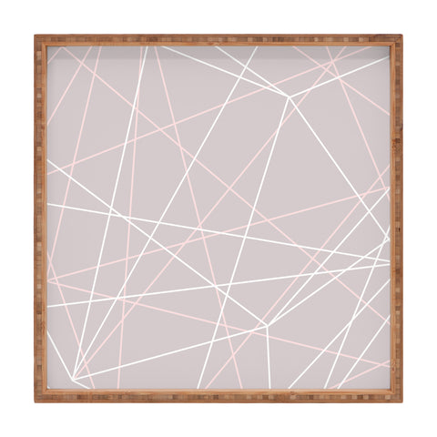 Mareike Boehmer Pastel Lines 1 Square Tray
