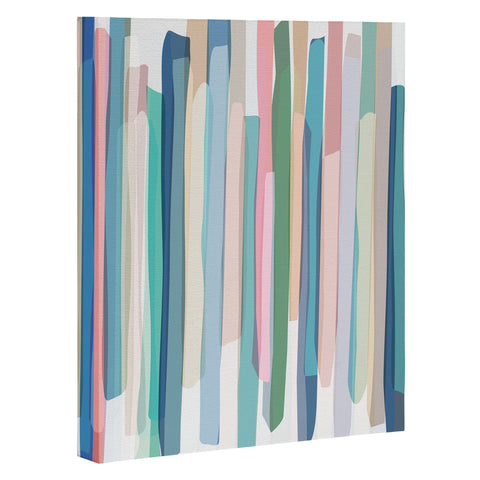 Mareike Boehmer Pastel Stripes 2 Art Canvas