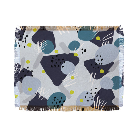 Mareike Boehmer Playground Diversity Throw Blanket